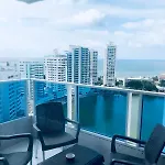 Apartamento Hermoso En Cartagena El Laguito Bocagrande Con Vista Al Mar